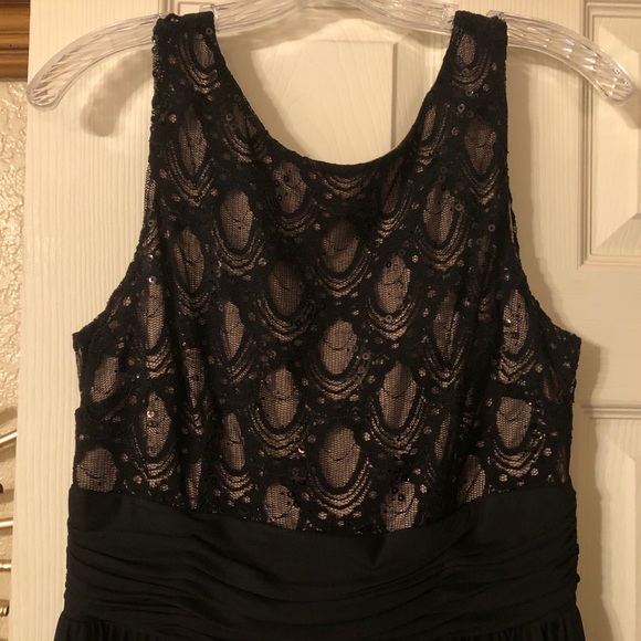 Black JH Evening A-line Dress US size 12 - Picture 2 of 15